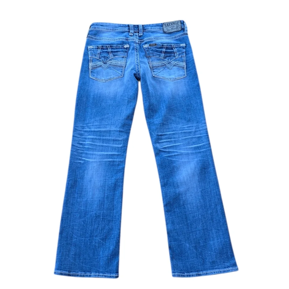 Salvage Mayhem Regular Bootcut Jeans The Buckle Denim Size 32 R